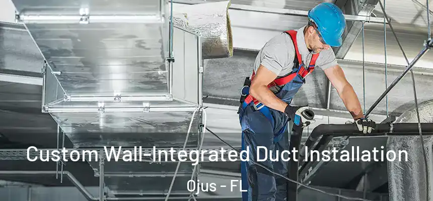 Custom Wall-Integrated Duct Installation Ojus - FL